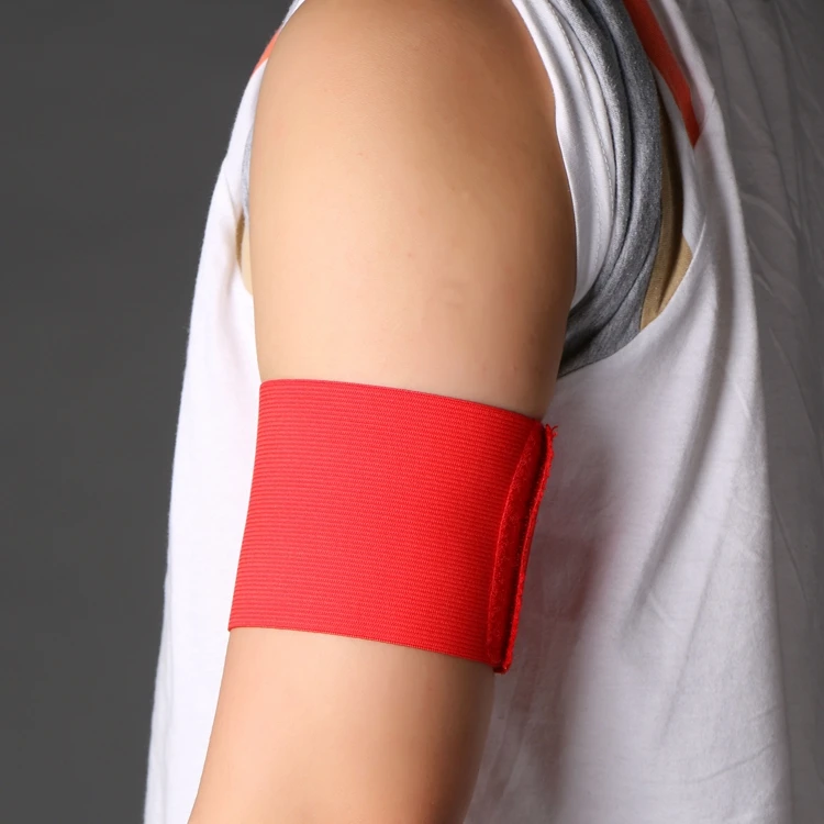 Factory Price Supply  Customized  Captain Armband Nylon Soccer Captain Armband for Match