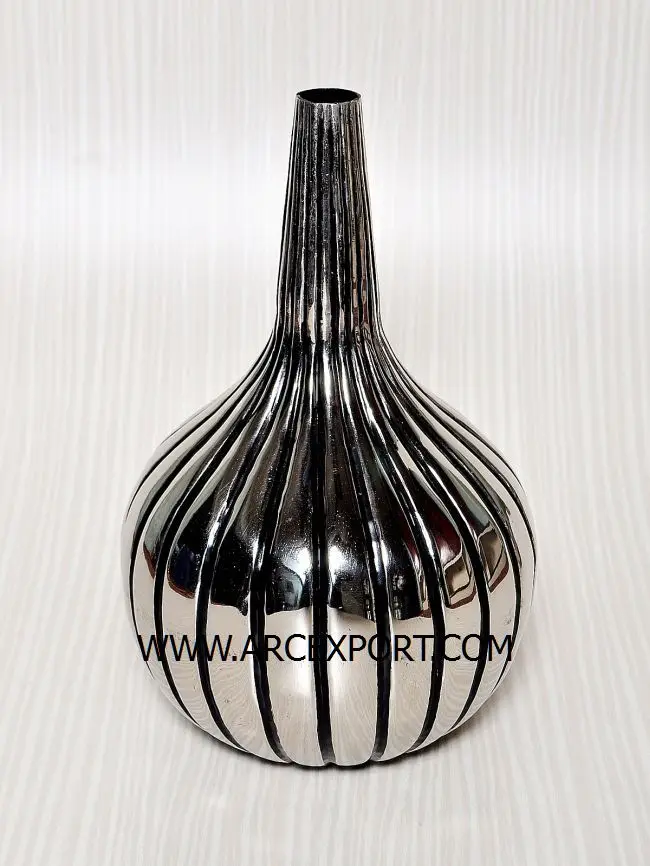 Metal Mirror Polished Flower Pots Attractive Design Table Decorative Flower Vases Greatest Quality Indoor And Outdoor Pots