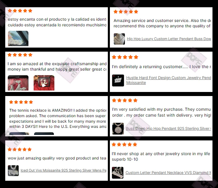 Hiphop Custom Moissanite Pendant Iced Out 925 Sterling Silver Star Bail 3D Eagle Name Pendant Moissanite Letter Pendant