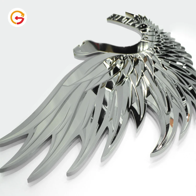 JAGUARSIGN Manufacturer Custom Illuminated 3D Chrome Letters & Numbers Company Back Light Chrome Letreros Luminosos