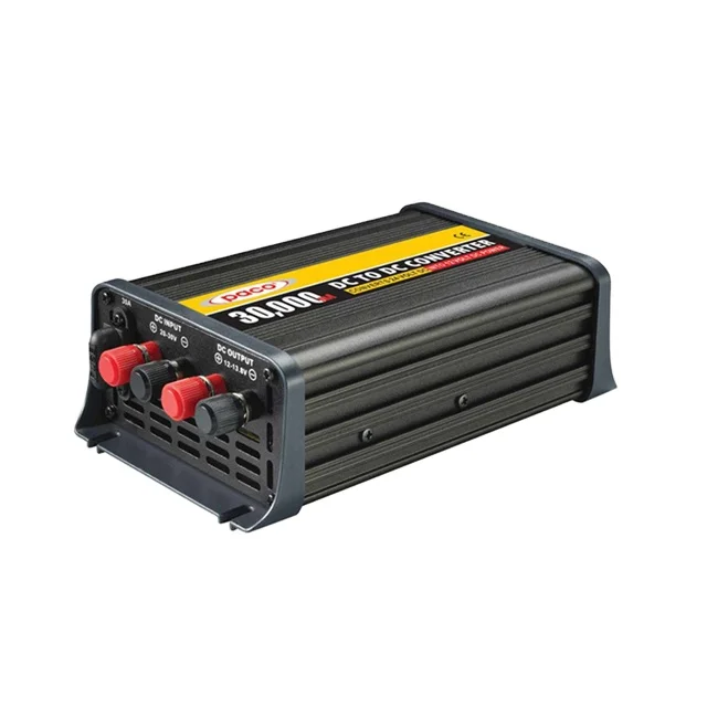 New Developed DC DC Voltage converter 30A 24V TO 12V with CE RoHS ISO9001 approval