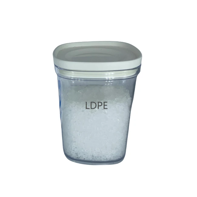Смешанный цвет белый Regrind выдувное формование переработанного пластика LDPE
