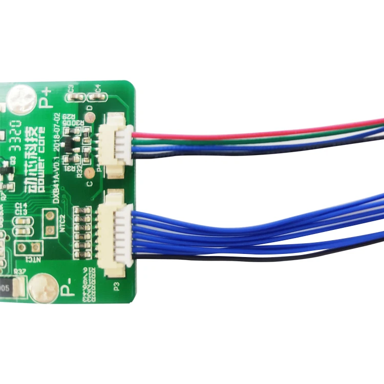 BMS-DXB41 15A 2S 3S 4S Smart BMS Battery Management System Connect to the PC software