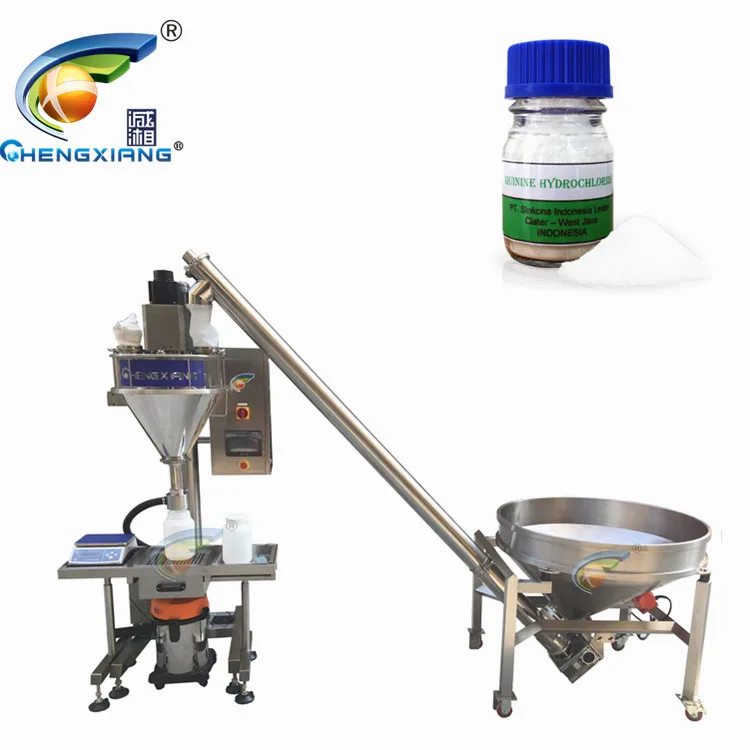 Semi Automatic Black Pepper Auger Filler White Salt Powder Dosing Filling Packing Machine for Bottle