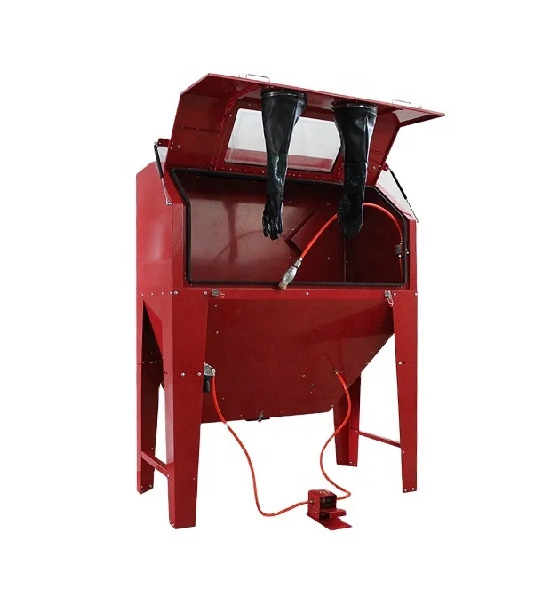 
heavy duty steel sandblast cabinet 420L 