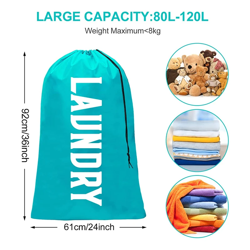 custom logo design 7pcs pop up neilon pod packing cubes shoe sock laundry tote bag