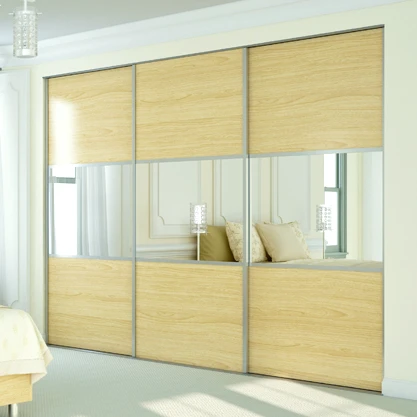 
Hot Popular Modern Contemporary Customized Shape Solid Wood PVC HPL Wardrobes For Apartment Villa Hotel 
