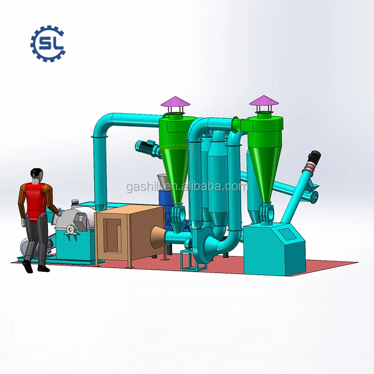 China manufacturer supply directly automatic wood pellet making machine/wood pellet mill