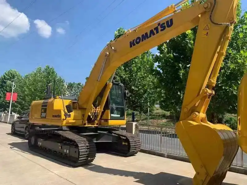 New KOMATSU excavators PC200-10MO heavy duty 20tons Used excavator PC200 PC200-10 PC200-8 Second hand dillger Factory stock