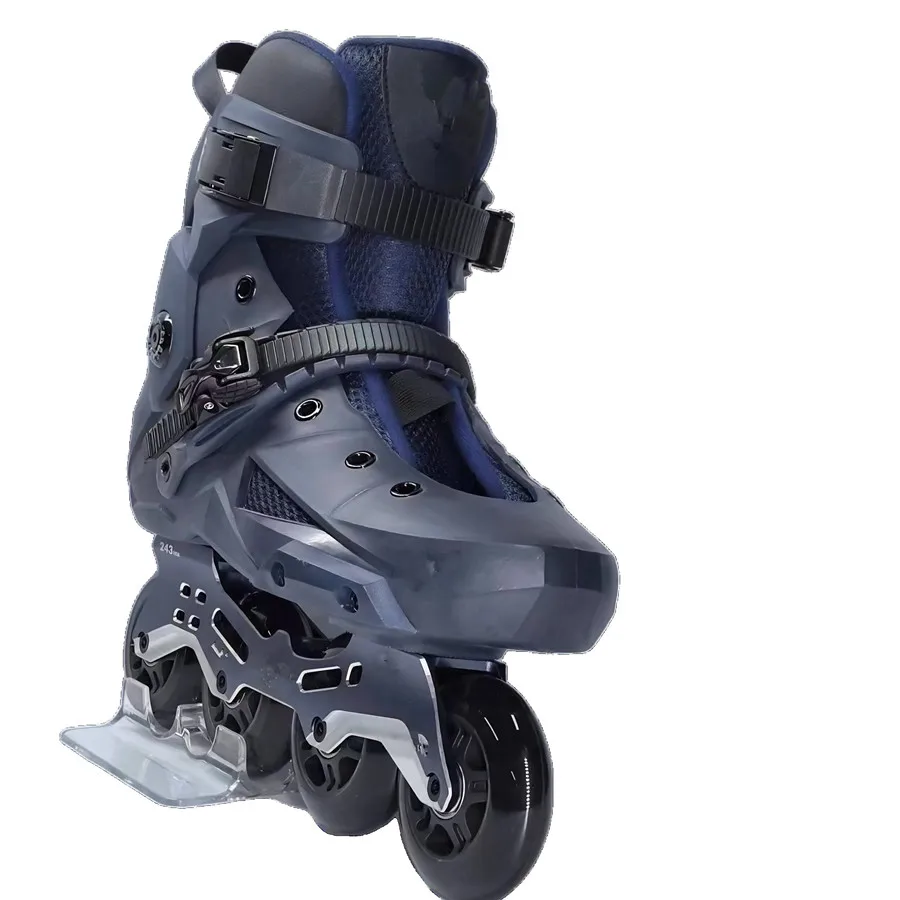 YSMLE Adults Men Women Beginner Professional Outdoor Sport Unadjustability size ALU Chassis 4 PU wheels Inline skates