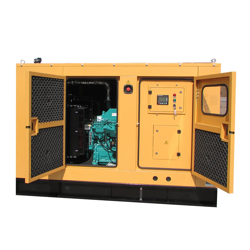 5/15/25/35/50/80/100/120/150/180/200/250 KW KVA water cooled 3P super silent diesel generator set