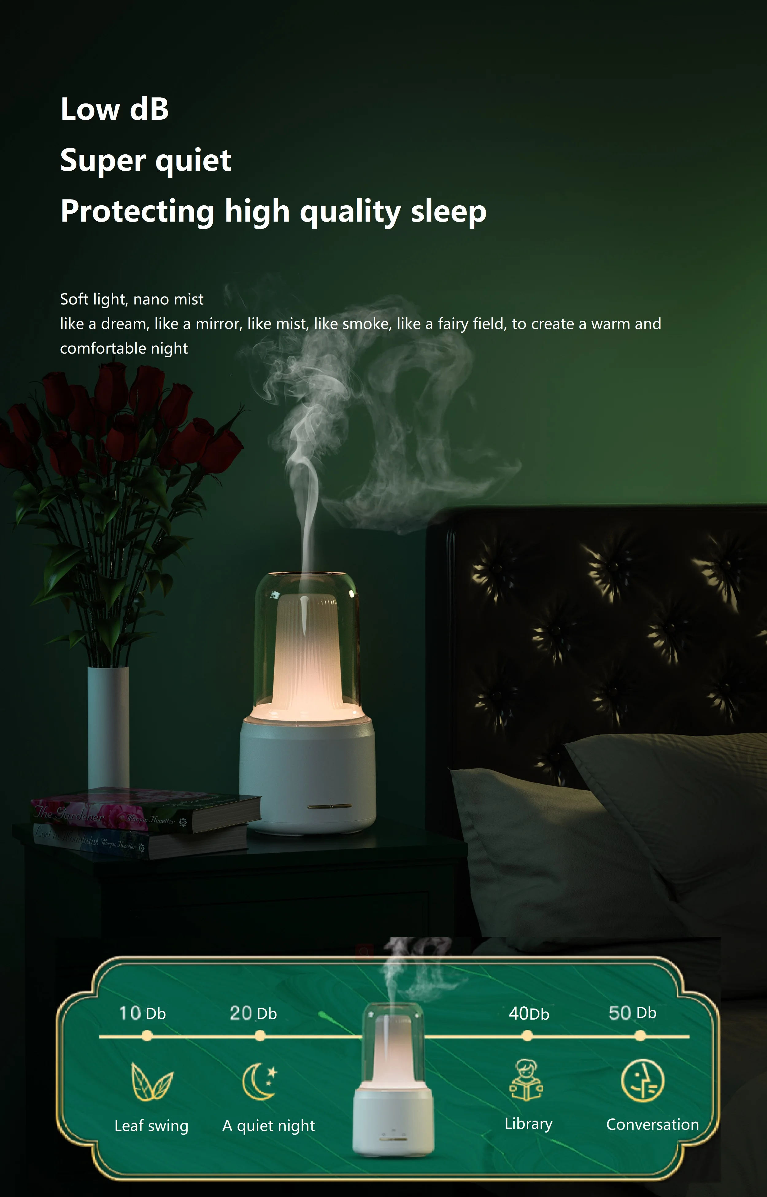 Wholesale price Humidifier Aroma Night Ultrasonic Essential Oil With Led Light Home Fragrance Diffuser USB power