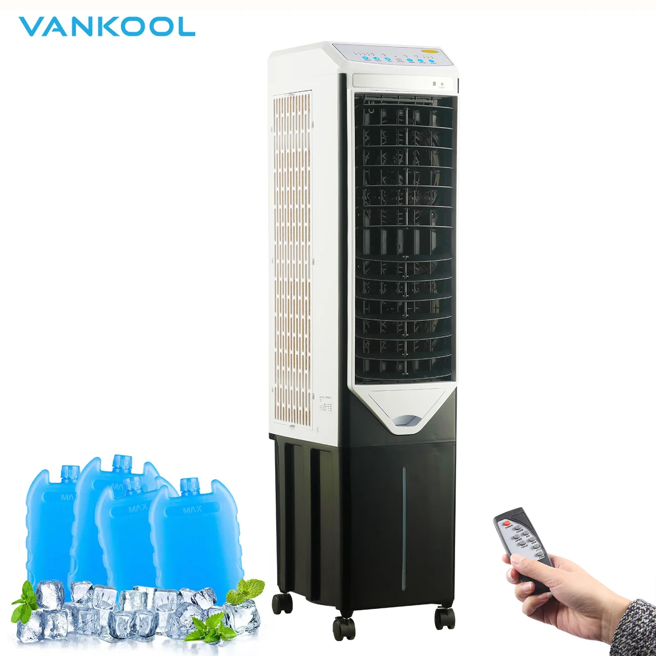 Smart 4000cmh напольные низкомощные осевые Воздушные Охладители 100% нового пластикового корпуса
