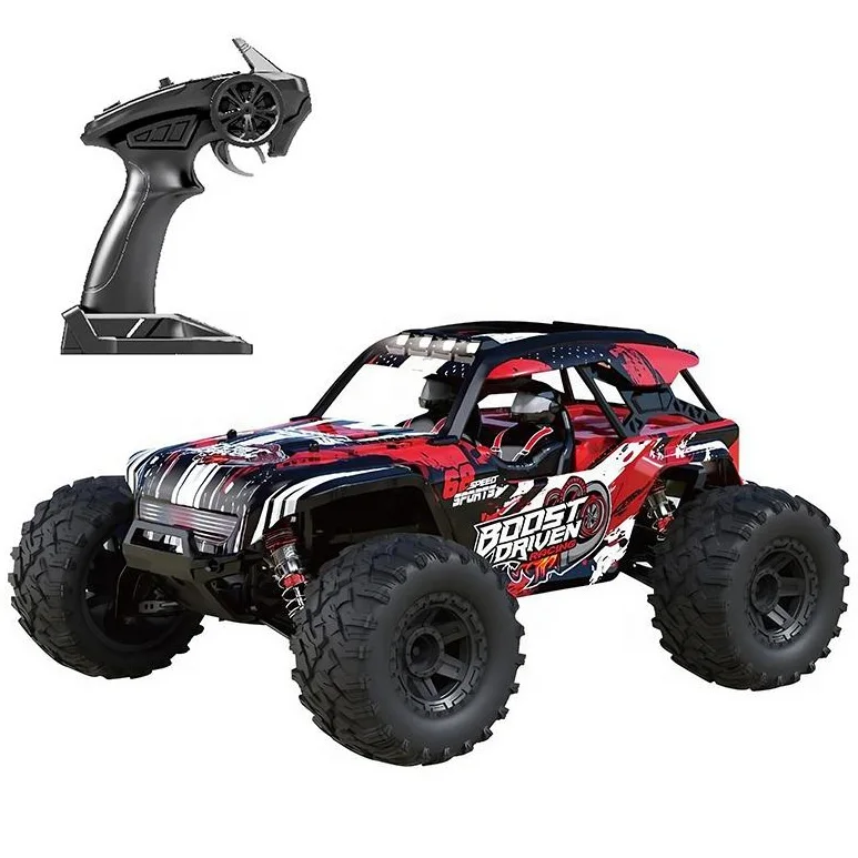 4 Channel 4WD RTR High Speed PVC Shell Diecast Body 1/10 Scale RC Cars With 2.4G