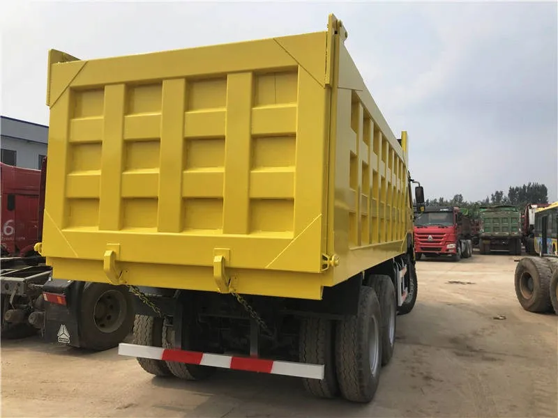Howo Tipper Sinotruk Sinotruck 6X4 Dump 375Hp 2020 Brand A7 2019 30 Tons Dumper Used Dump Truck