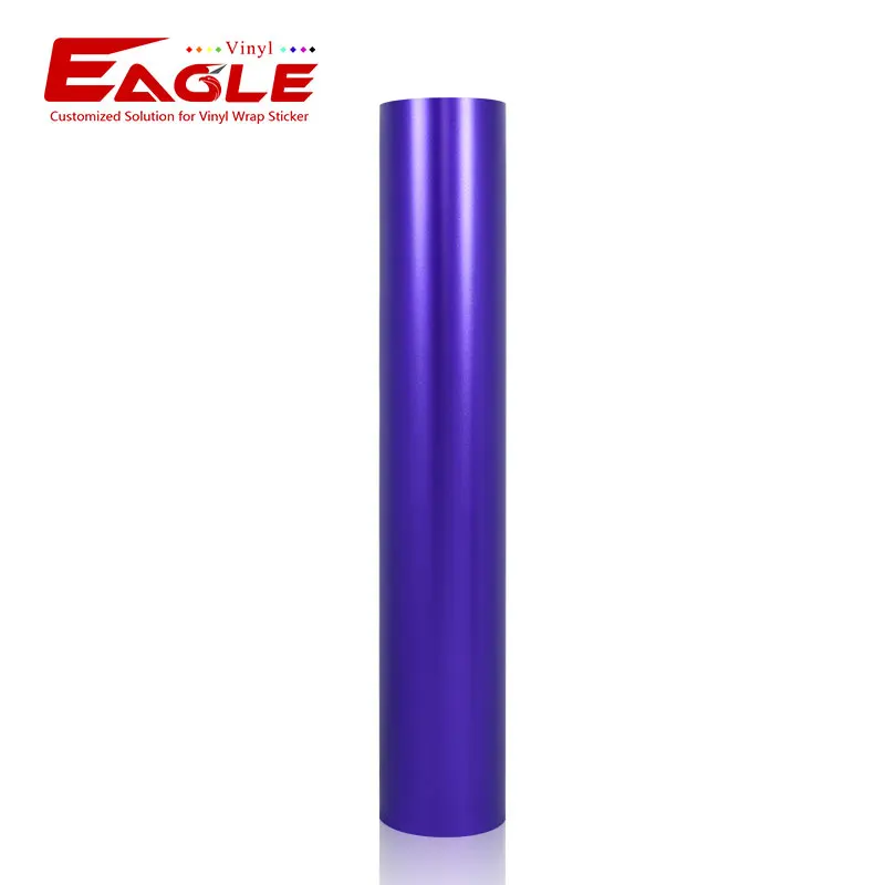 Wholesale DIY Craft Colorful Matte Chrome Purple Hologram Cutting Film Self Adhesive Sticker Holographic Vinyl