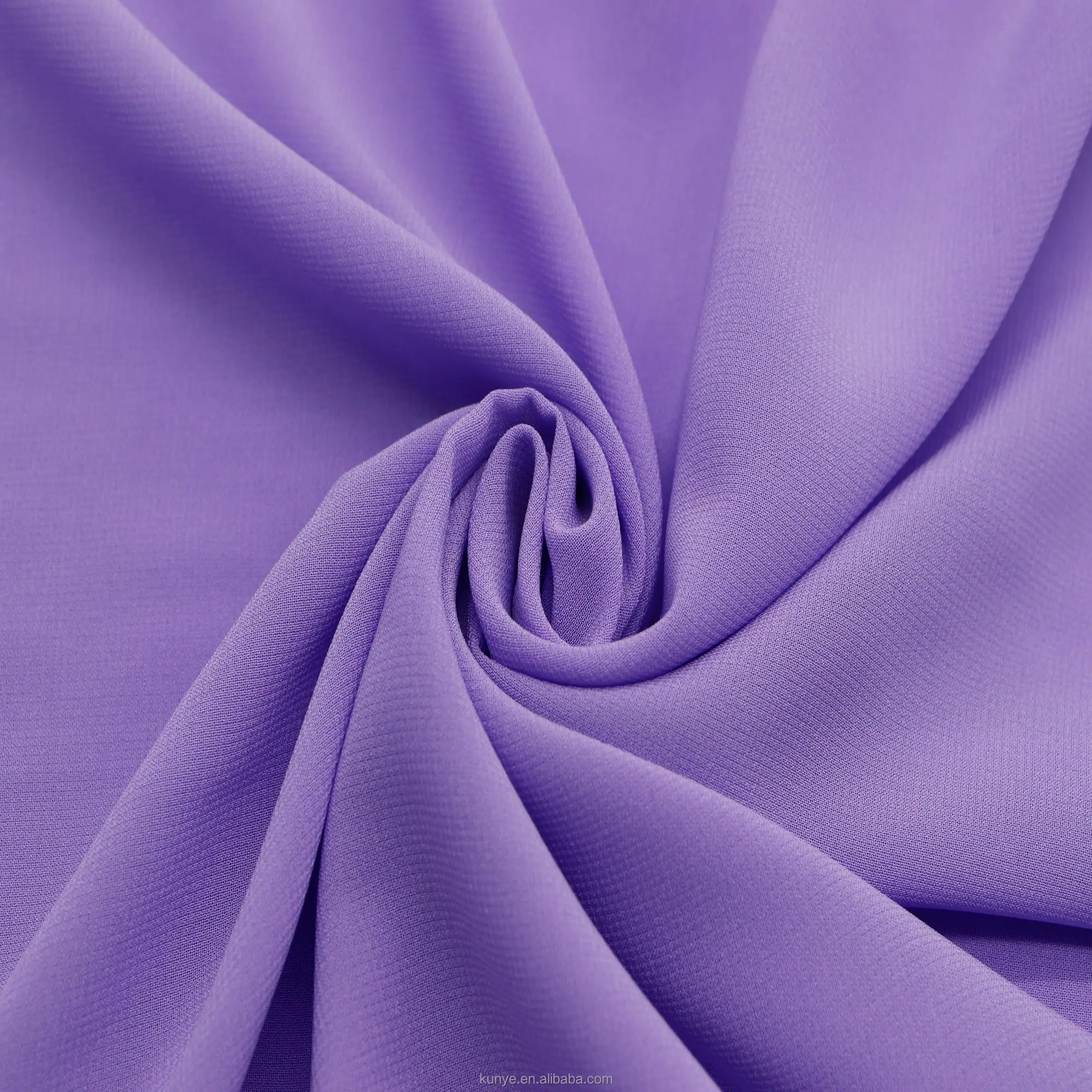 KUNYE sustainable summer dress NAIA fiber chiffon fabric acetate for blouse