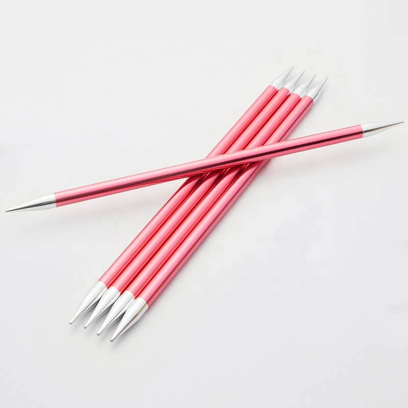 Knitpro  15 cm double pointed knitting needle/zing aluminium  needles 2.00mm-8.00mm