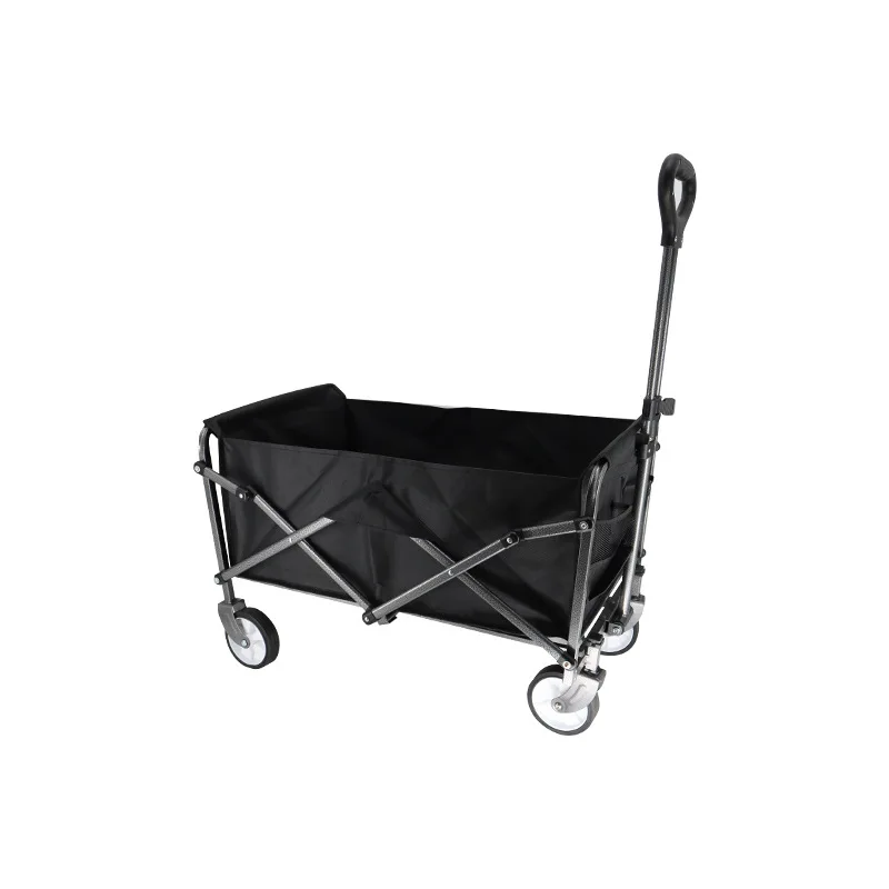 Outdoor Wagon Stroller for Children Picnic Beach Camping wagon Cart Portable Collapsible garden Wagon Adjustable Trolley