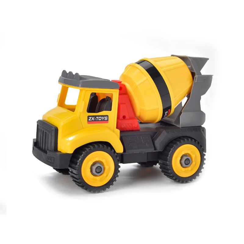 Superior Quality Cheap Plastic Engineering Construction Vehicles Mixer Truck Toy