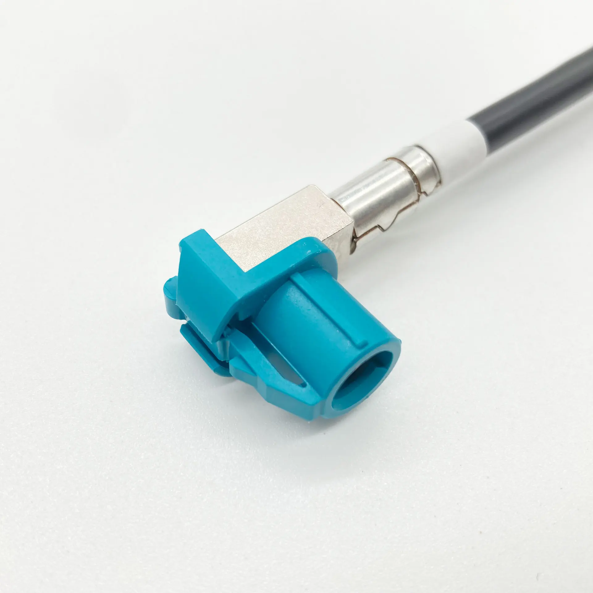 RF Coaxial Connector Wire 90 Degree Bend Male Head Horizontal C-type Pin Soldered PCB Board GPS Antenna Cable
