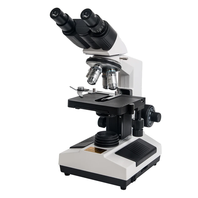 BL-107 Biological Microscope Digital Binocular Head 40x -1000x For School Lab And Hospital