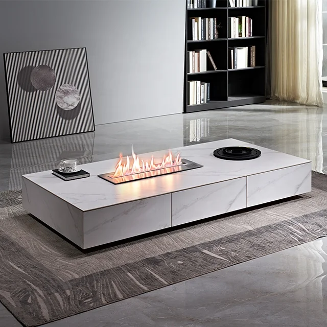 Современный 600 мм встроенный биоэтанольный решетчатый камин свободно стоящий электрический умный линейный на биоэтаноле