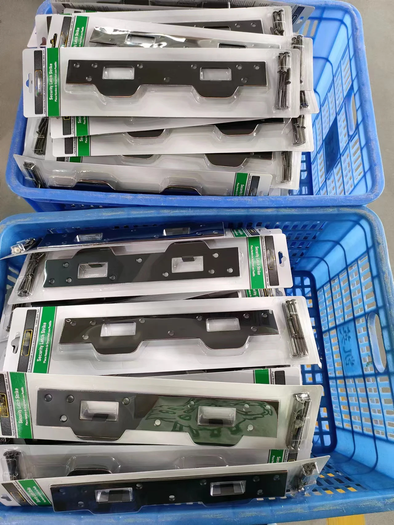 Stainless Steel Heavy Duty Maximum Security Door  Lock Combination Strike Plate