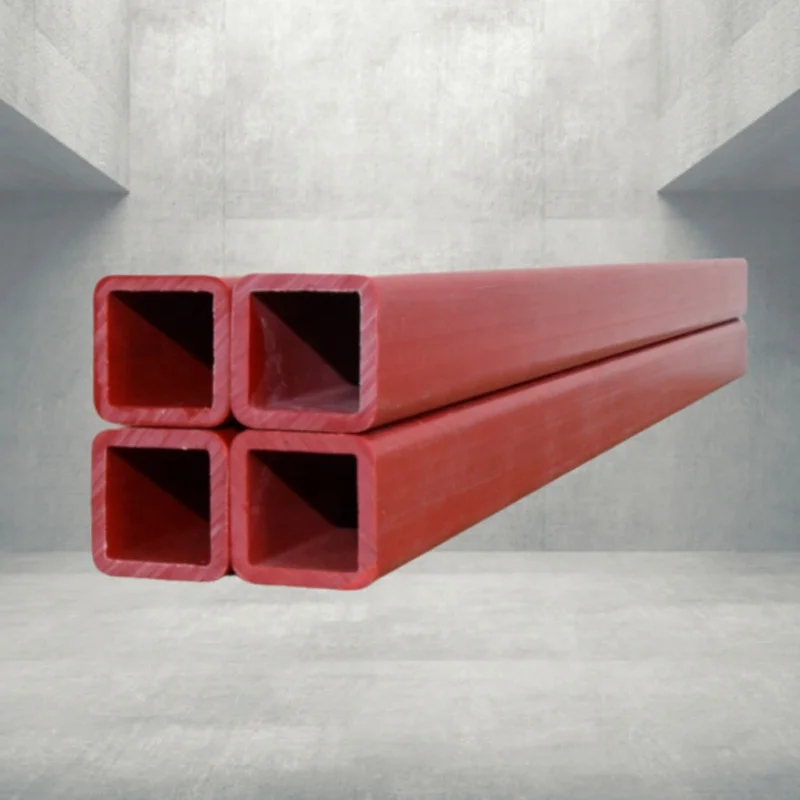 Custom Manufacturing abs square hollow extruded square pvc tubing