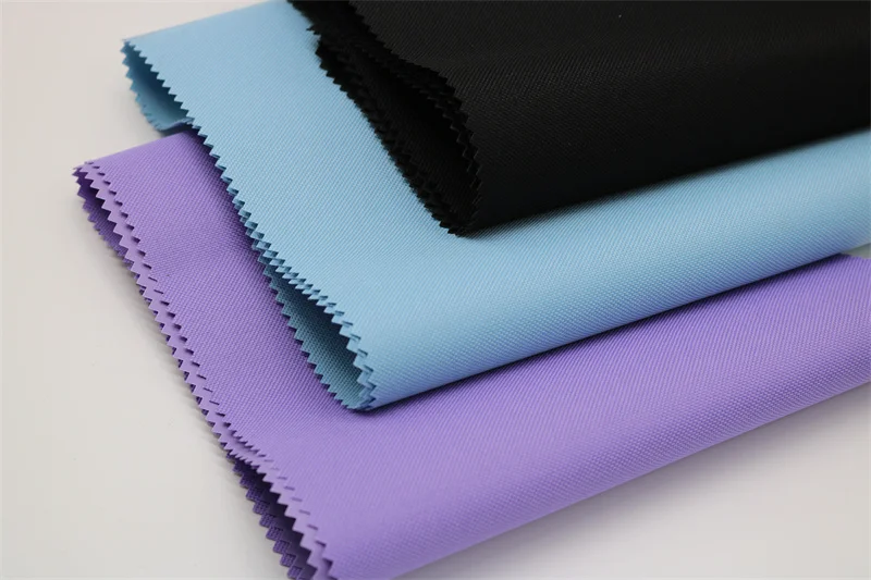 100% Polyester Waterproof Fabric For Bags 300d Pvc Coated Oxford Fabric Bags Material