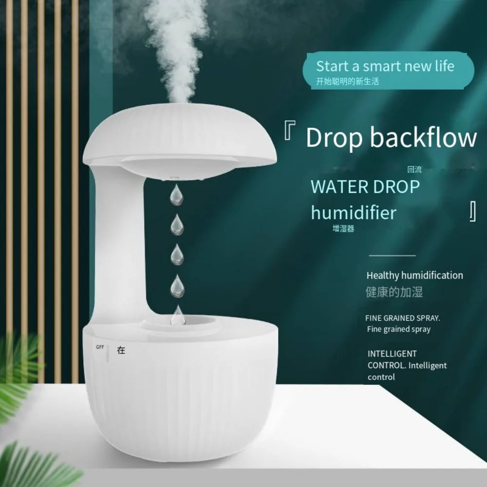Anti Gravity Water Drop Aroma Diffuser Single Arm New Design Anti-Gravity Air Humidifier Yoga Diffuser