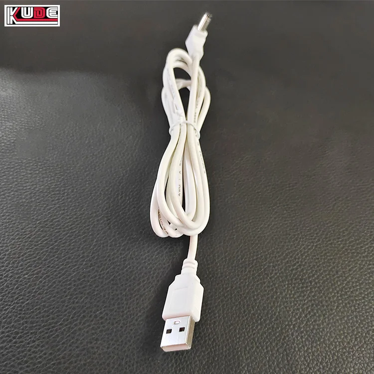 1.5 meter white charging USB cable