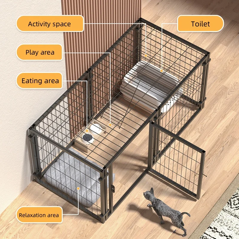 Customized Large Outdoor Welded Wire Mesh Fence Dog Cage Kennel