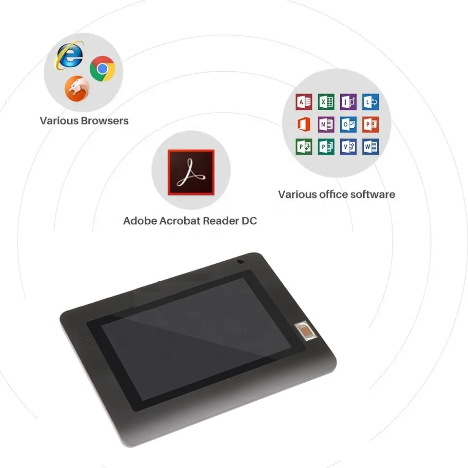 10 1 дюймовый экран электронной подписи TFT LCD с отпечатком пальца Подпись pad коммерческий офис