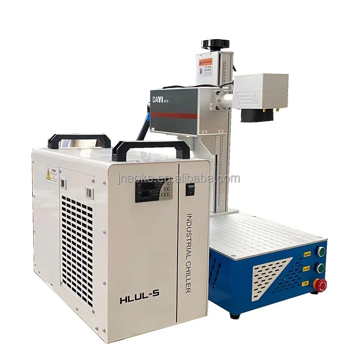 Huaray Davi JPT 3w 5w 10w 15w Flying UV Laser Marking Machine With Water Cooling Touch Screen Displayer for for Wire and Cable
