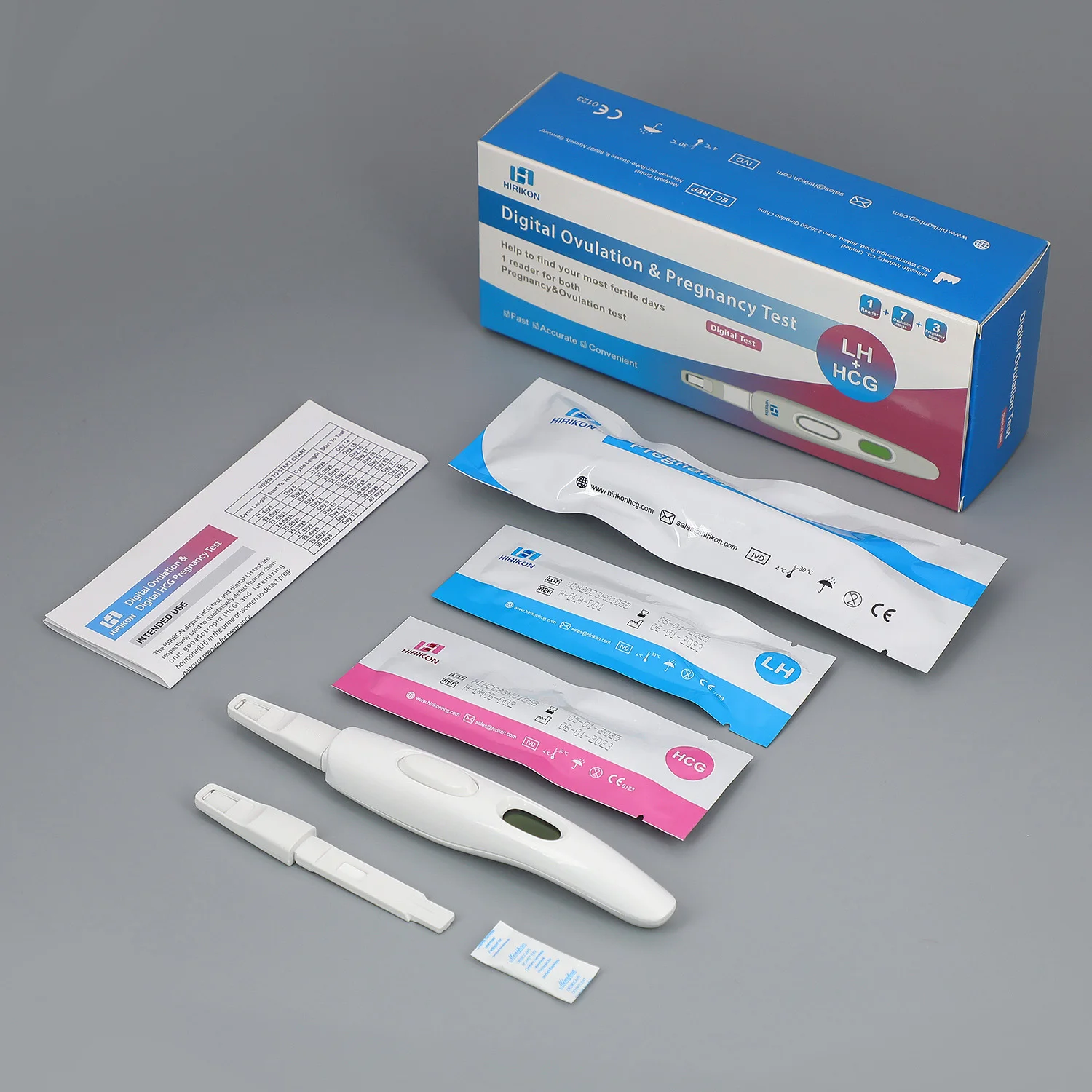 High accuracy HCG Digital Pregnancy test kit device Quantitative can see weeks