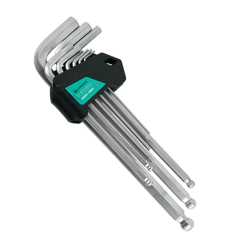 High quality hex wrench set CRV hex wrench set