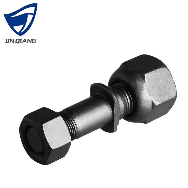 China Produced Wholesale High Strength Black Phosphate Grade 10.9/12.9 Rear Wheel Hub Bolts And Tire Nuts For Hino 15T