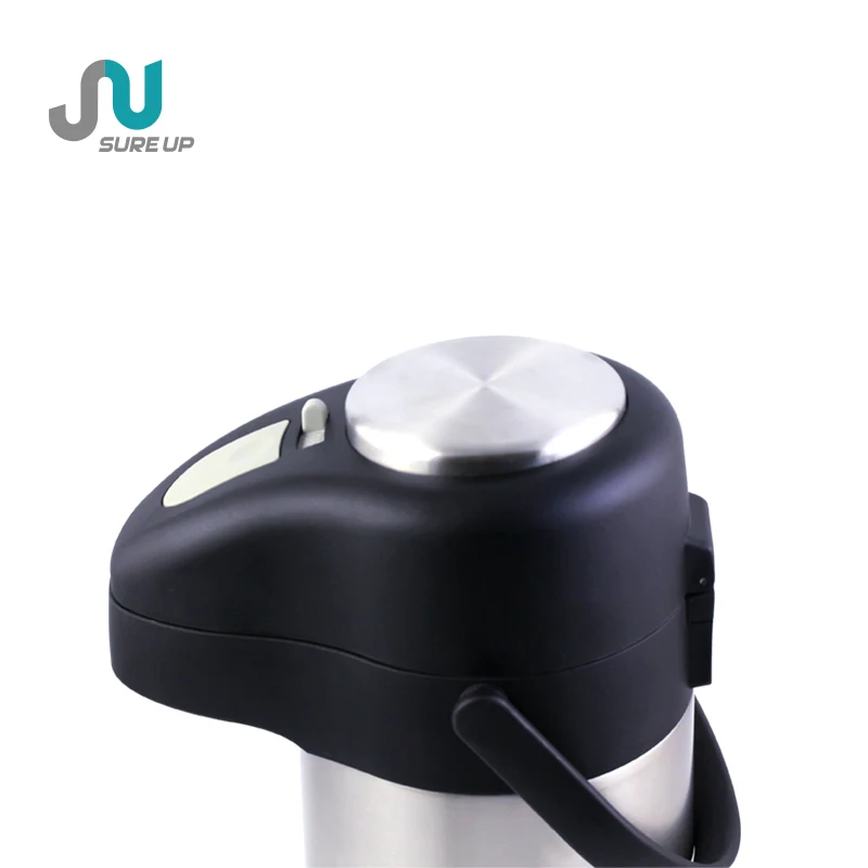 Fashional stainless steel coffee pot or tea pot  thermos vaccum flask  pump airpot