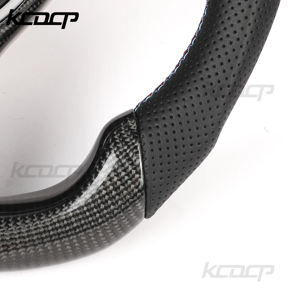 Полностью кожаный руль подходит для BMW F30 F31 F32 F34 F10 F18 F07 F20 F22 F23 F15 F16