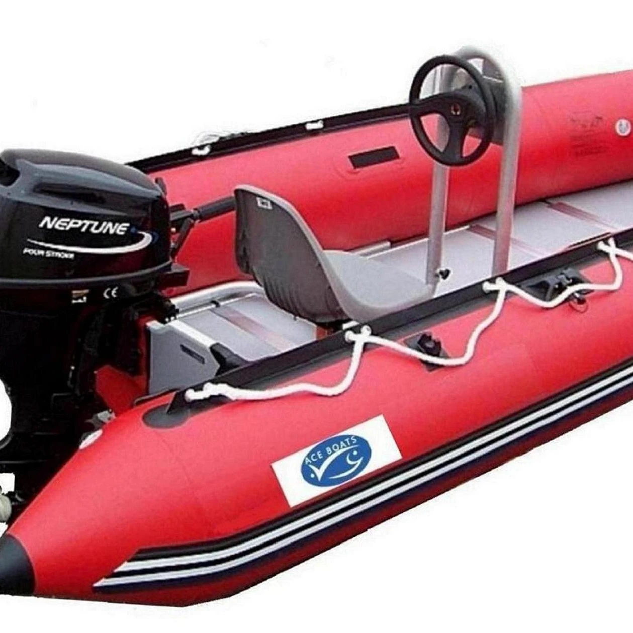 Cheap Zodiac RIB-470 Hypalon Rigid 1.2mm PVC Zodiac Rescue Rowing Keel For Inflatable Fishing Boat