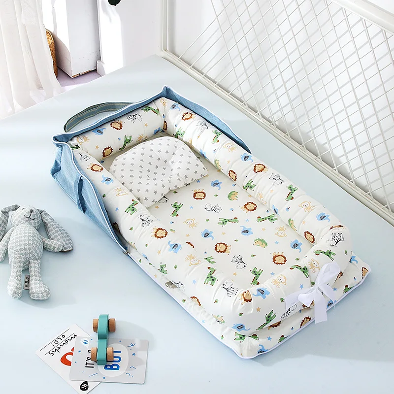 Portable folding bed babies crib and playpen portable baby cot playpen travel bed baby snuggle nest