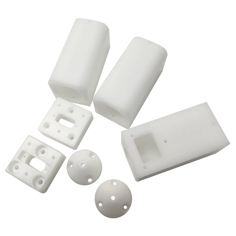 CNC Machining Aluminum Delrin POM Parts CNC Machining OEM CNC Turned Plastic Micro Milling Machining Services