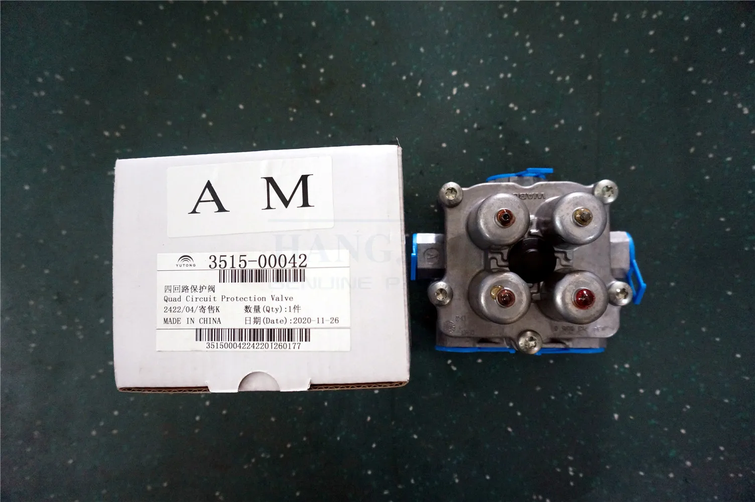 4 way valve ZK6116D four yutong 3515-00042