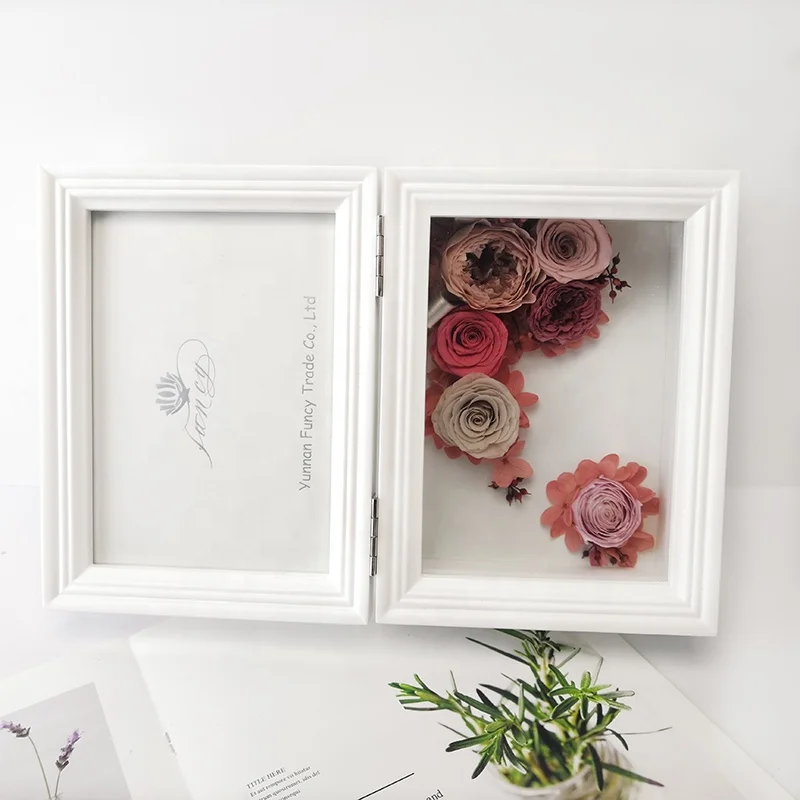 2020 новая идея Высококачественная подарочная фоторамка консервированные розы для украшения