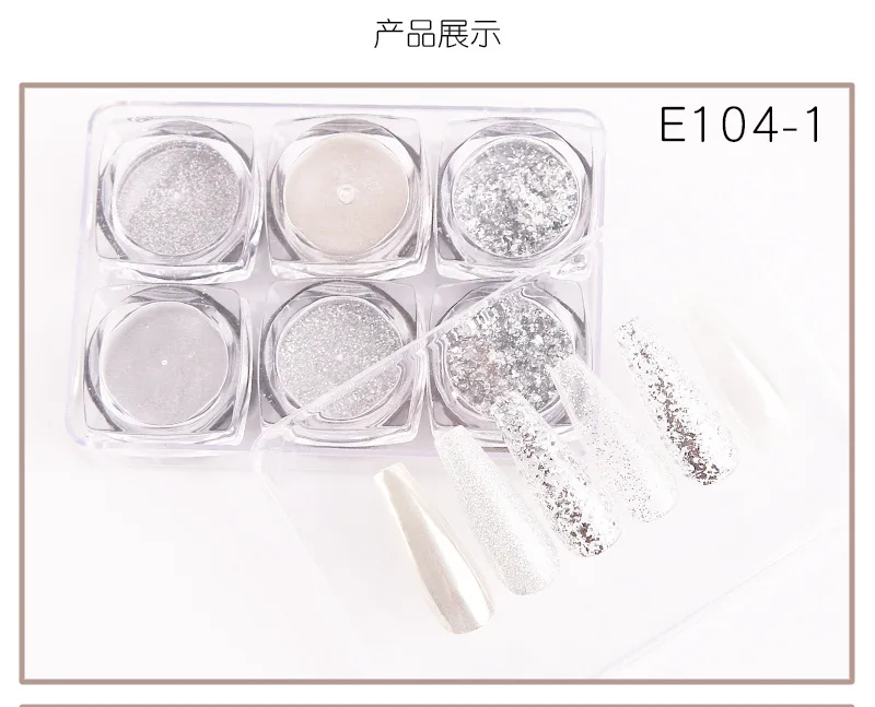 2024 Glow-in-the-dark color phosphor popular super bright nail powder