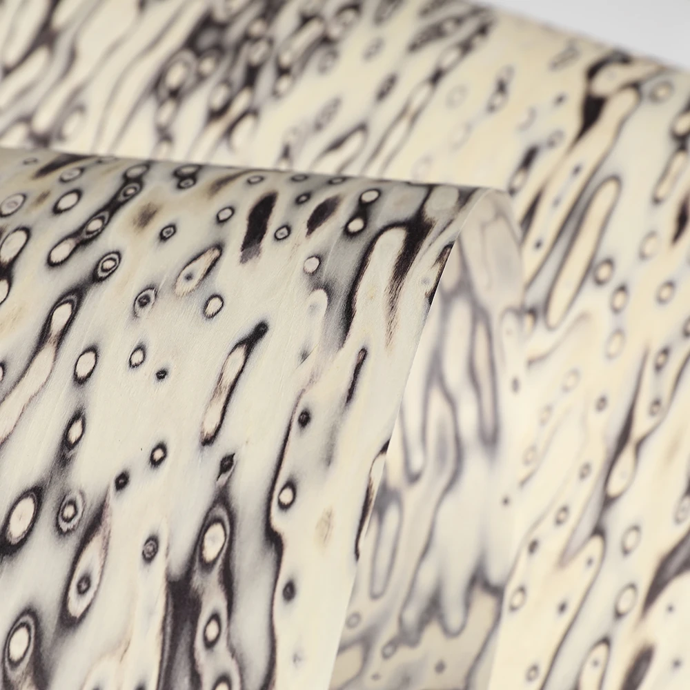 Engineered Wood Veneer White Color RTS Reconstituted Wood Veneer for MDF Plywood and Furniture