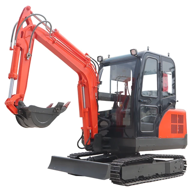 Cheapest Price 3.0 Ton 3.5 Ton 4.0 360 Degree Rotation Ton Mini Excavator  crawler excavator with factory price