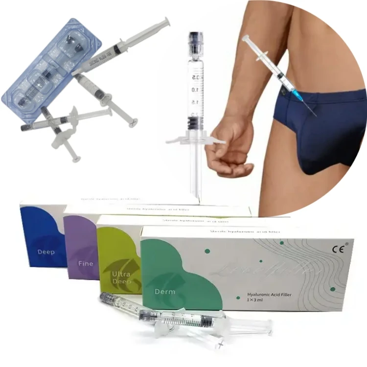 HA Subskin Cross Linked Dermal Filler 20ml For Buttock Breast Penis Enlargement Body Injection hyaluronic acid