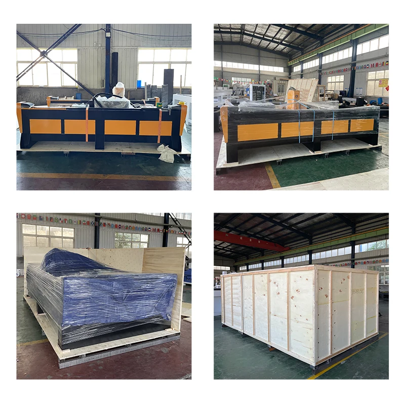 Granite Cnc Stone Router Cutting With Saw Blade And Milling Cutter For Milling Polishing Cutting